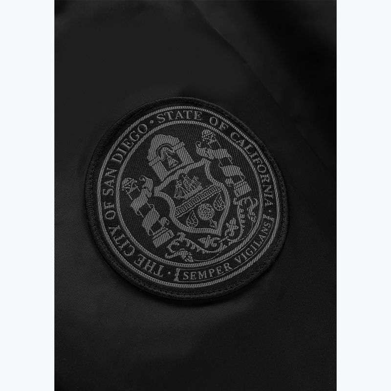 Pánská bunda Pitbull Mason San Diego Baseball Hooded black 10