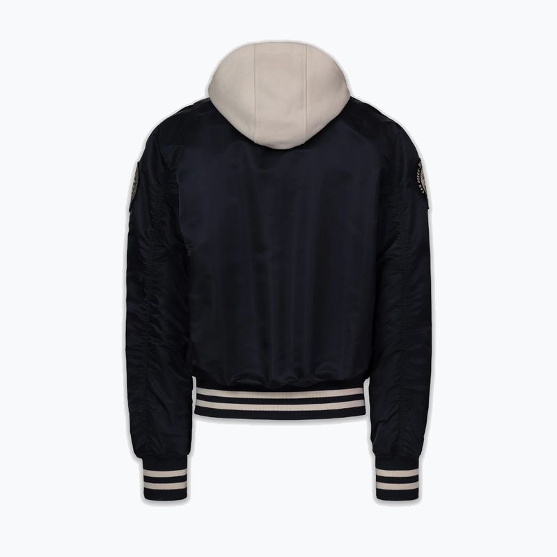 Pánská bunda Pitbull Mason San Diego Baseball Hooded dark navy/beige 5