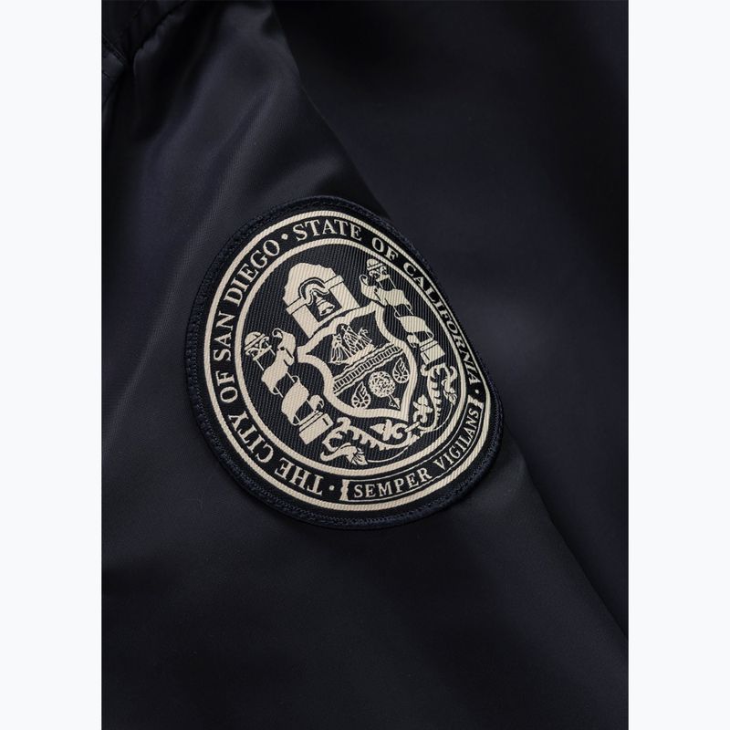 Pánská bunda Pitbull Mason San Diego Baseball Hooded dark navy/beige 7