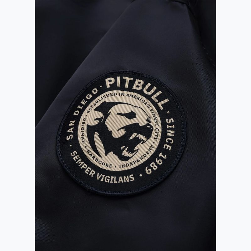 Pánská bunda Pitbull Mason San Diego Baseball Hooded dark navy/beige 9