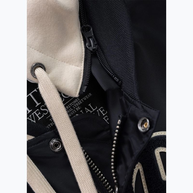 Pánská bunda Pitbull Mason San Diego Baseball Hooded dark navy/beige 10