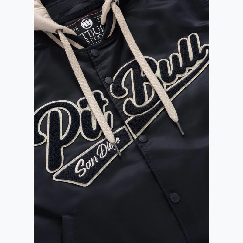 Pánská bunda Pitbull Mason San Diego Baseball Hooded dark navy/beige 13