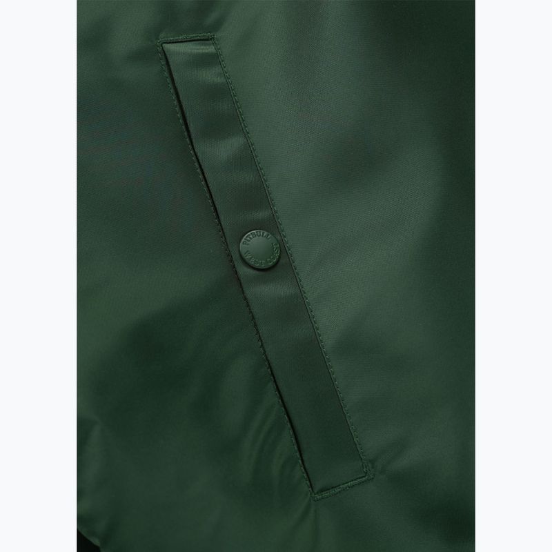Pánská bunda Pitbull Mason San Diego Baseball Hooded bottle green/beige 12