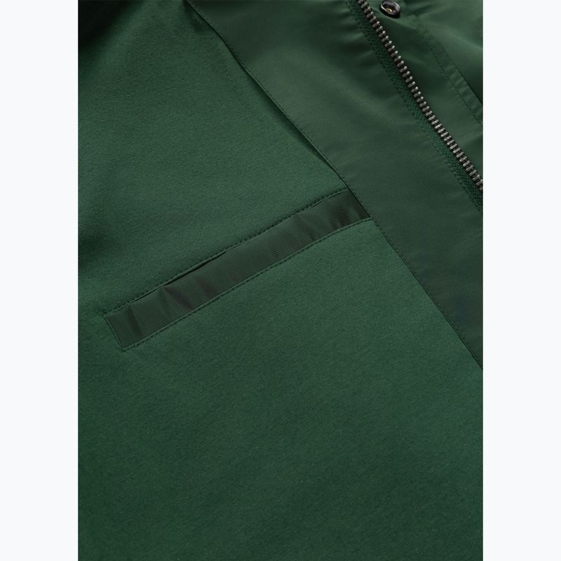 Pánská bunda Pitbull Mason San Diego Baseball Hooded bottle green/beige 13