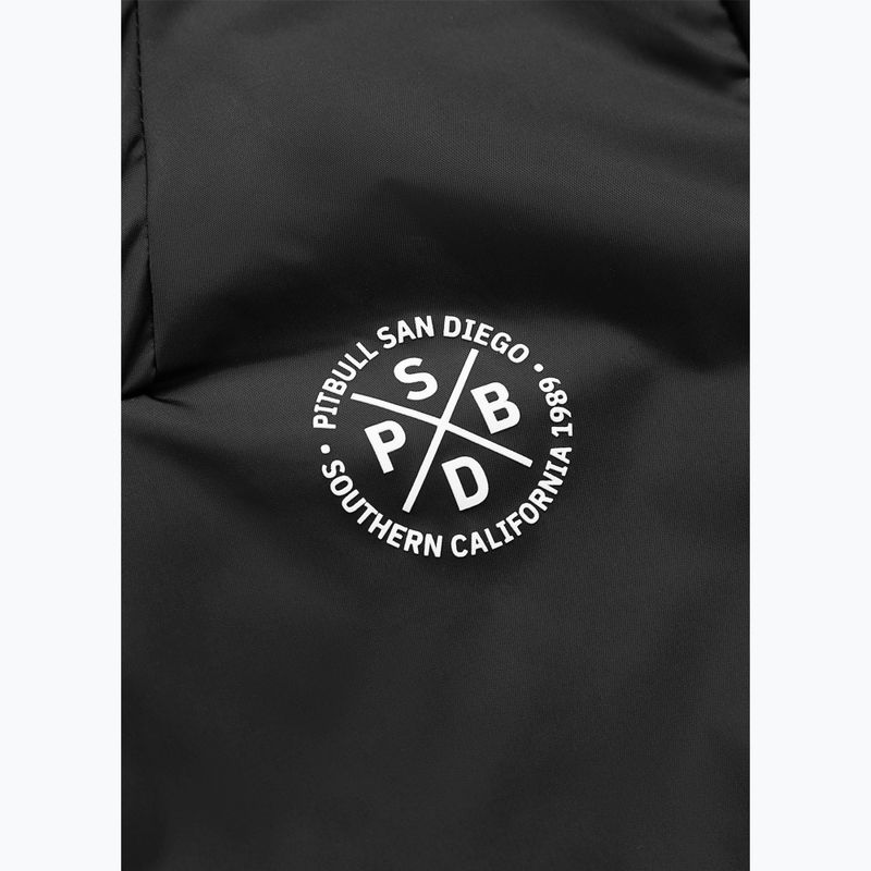 Dámská bunda Pitbull Aaricia Stripes Nylon Hooded black 7