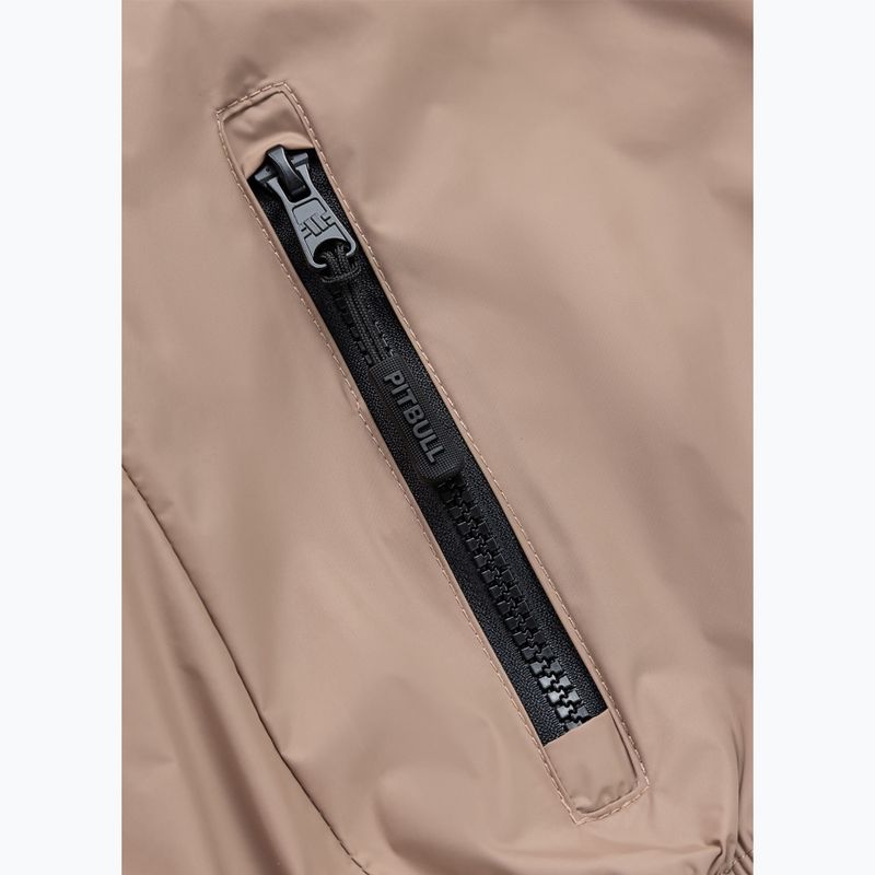 Dámská bunda Pitbull Aaricia Stripes Nylon Hooded dark sand 10