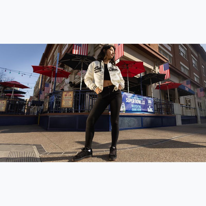 Dámská bunda Pitbull Angela San Diego Hooded Varsity off white 16