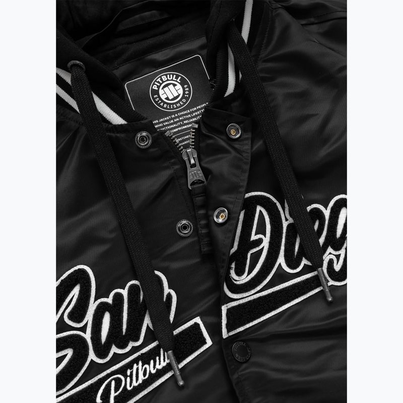 Dámská bunda Pitbull Angela San Diego Hooded Varsity black 8