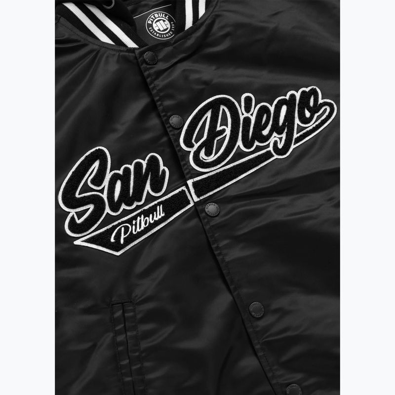 Dámská bunda Pitbull Angela San Diego Hooded Varsity black 13