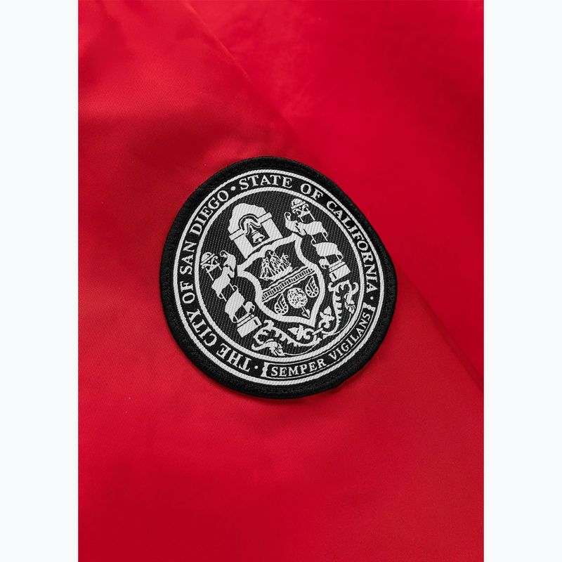 Dámská bunda Pitbull Angela San Diego Hooded Varsity fluo/red 11