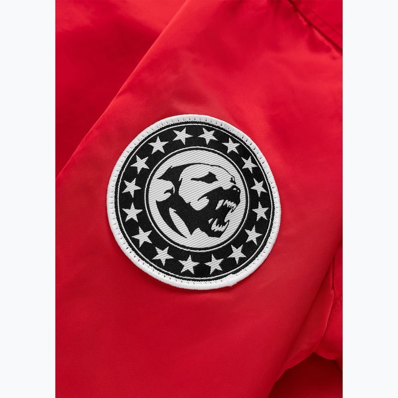 Dámská bunda Pitbull Angela San Diego Hooded Varsity fluo/red 12