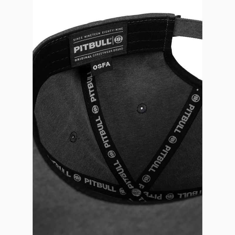 Pánská kšiltovka Pitbull Classic "Pitbull San Diego" Low Profile grey 7