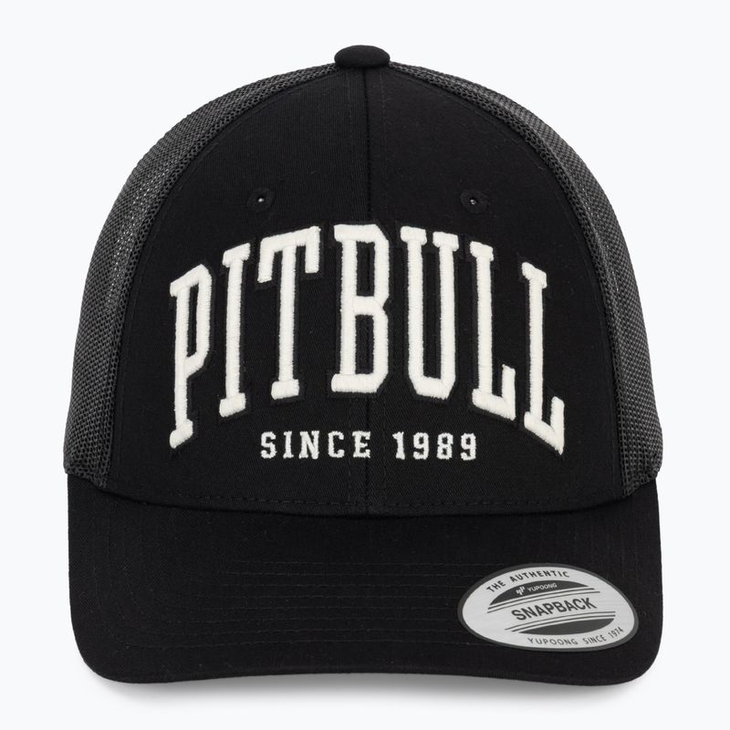 Pánská kšiltovka Pitbull Mesh "Pitbull Norton" Trucker Low Profile black/black 2