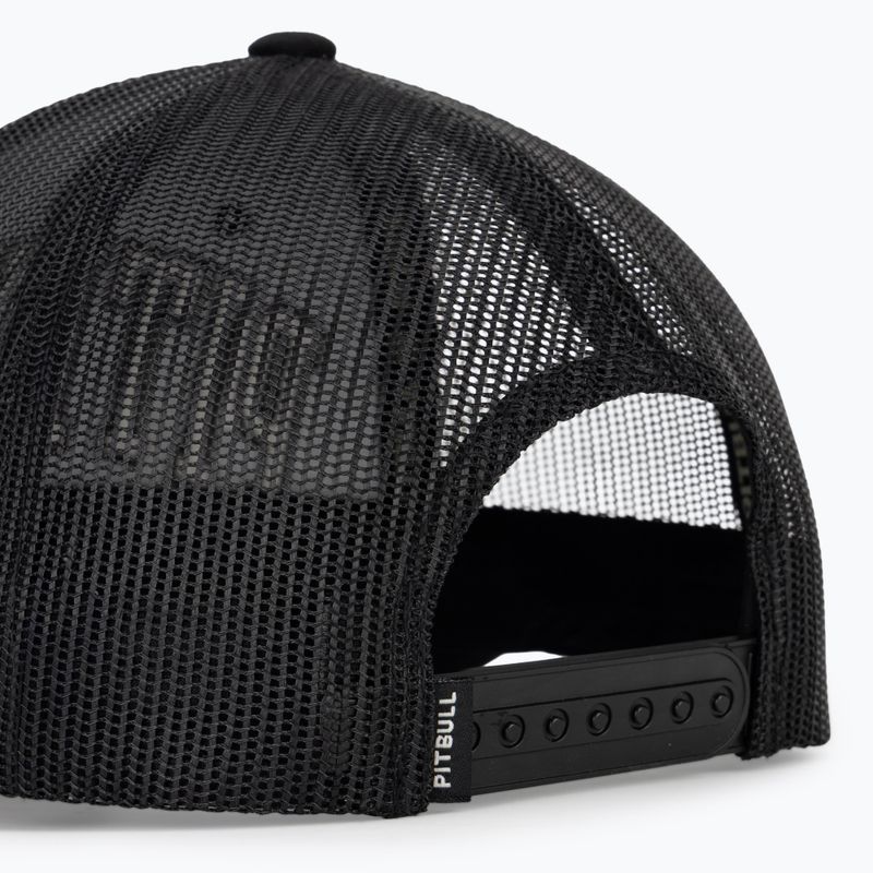 Pánská kšiltovka Pitbull Mesh "Pitbull Norton" Trucker Low Profile black/black 4