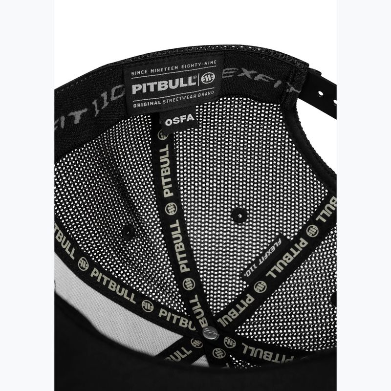 Pánská kšiltovka Pitbull Mesh "Pitbull Norton" Trucker Low Profile black/black 5