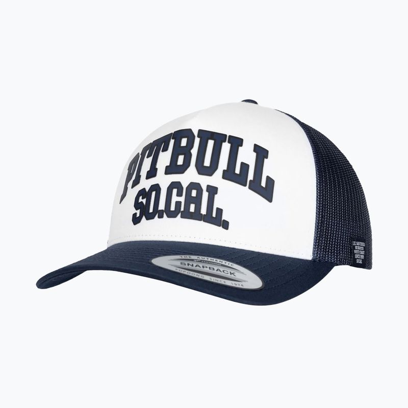 Czapka z daszkiem męska Pitbull SO.CAL. Retro Trucker black/white