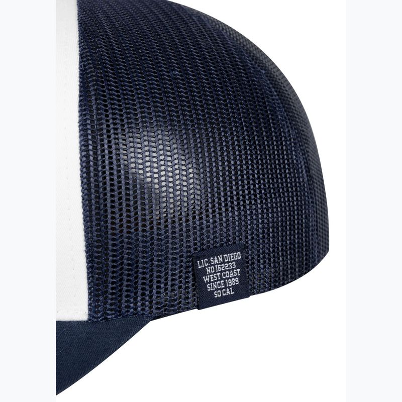 Pánská kšiltovka Pitbull "SO.CAL." Retro Trucker černá/bílá 4