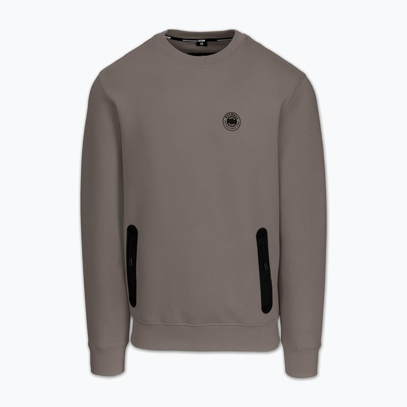 Pánská mikina Pitbull Dogwood Crewneck Sweatshirt taupe 4