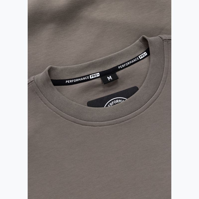 Pánská mikina Pitbull Dogwood Crewneck Sweatshirt taupe 6