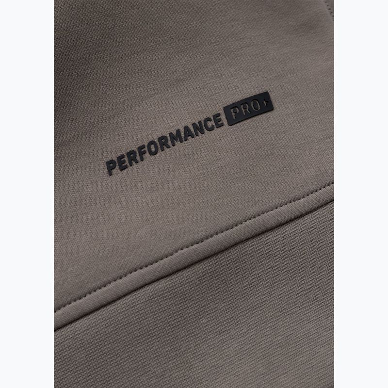 Pánská mikina Pitbull Dogwood Crewneck Sweatshirt taupe 9