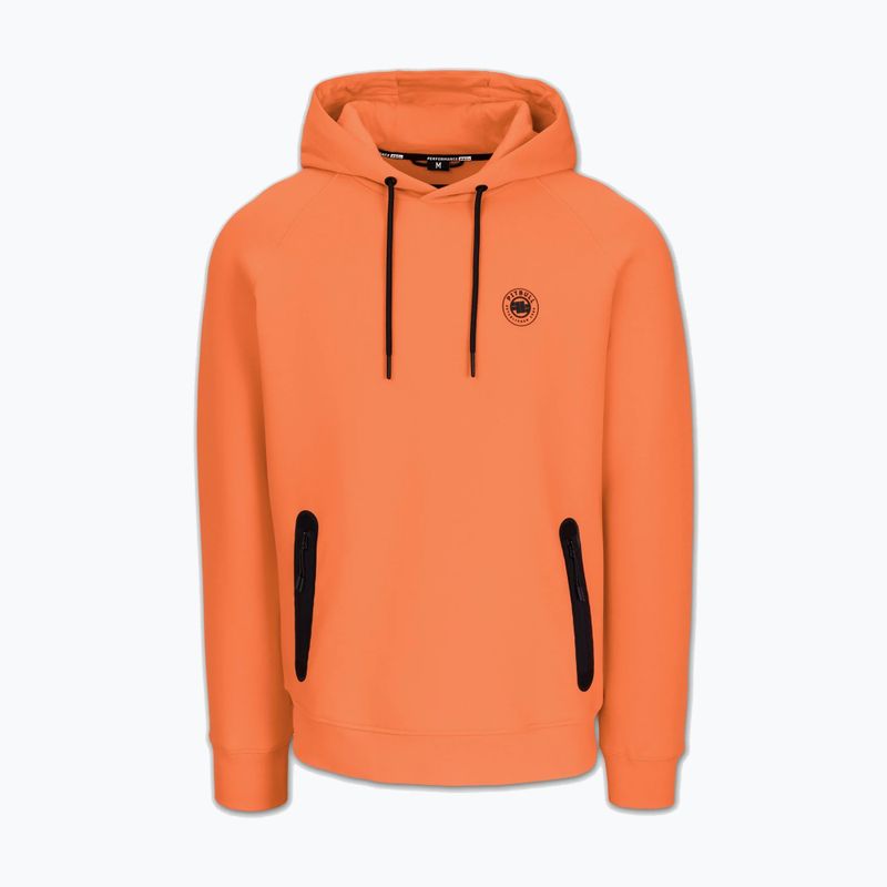 Pánská mikina Pitbull Dogwood Hooded Sweatshirt fluo orange 4