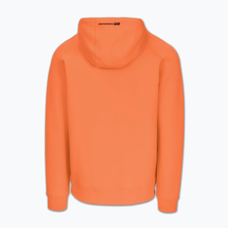 Pánská mikina Pitbull Dogwood Hooded Sweatshirt fluo orange 5