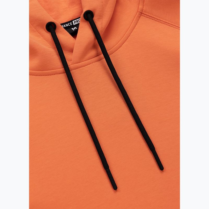 Pánská mikina Pitbull Dogwood Hooded Sweatshirt fluo orange 6