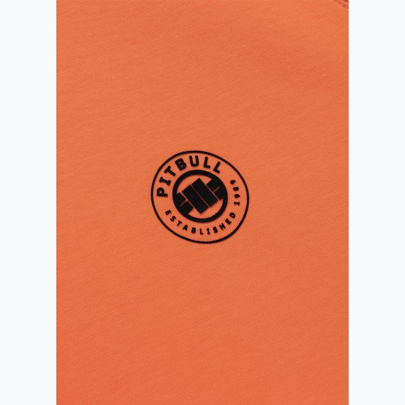 Pánská mikina Pitbull Dogwood Hooded Sweatshirt fluo orange 8