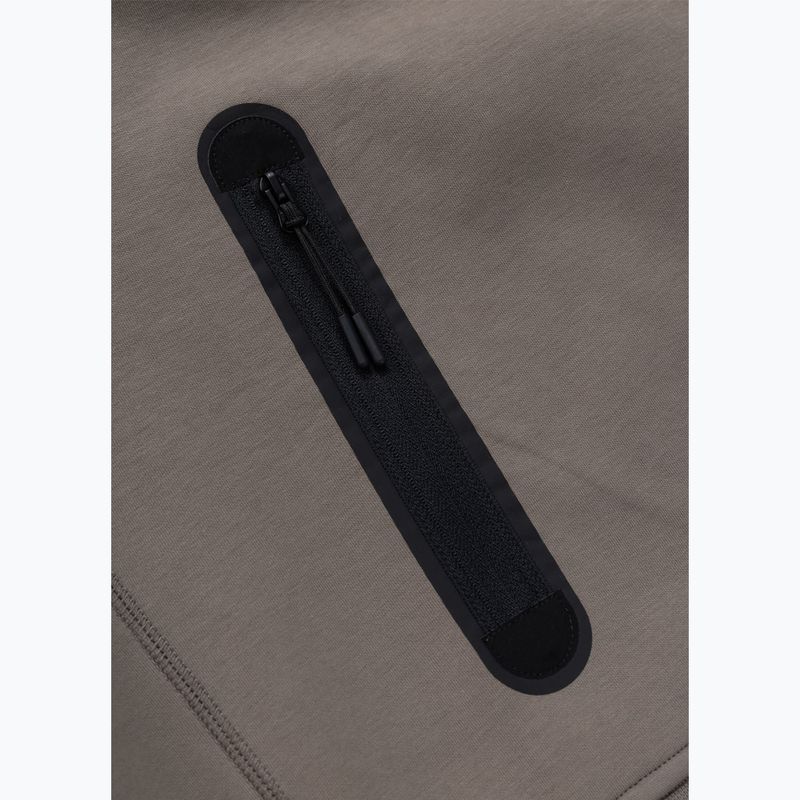 Pánská mikina Pitbull Dogwood Hooded Sweatshirt taupe 7