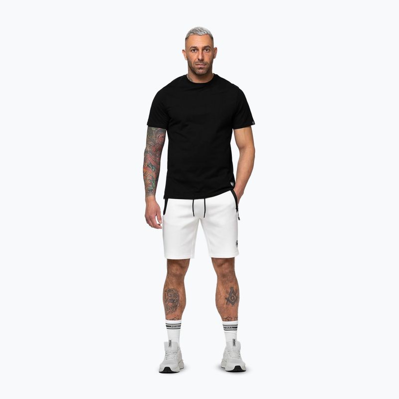 Pánské šortky Pitbull Dogwood Sport off white 2
