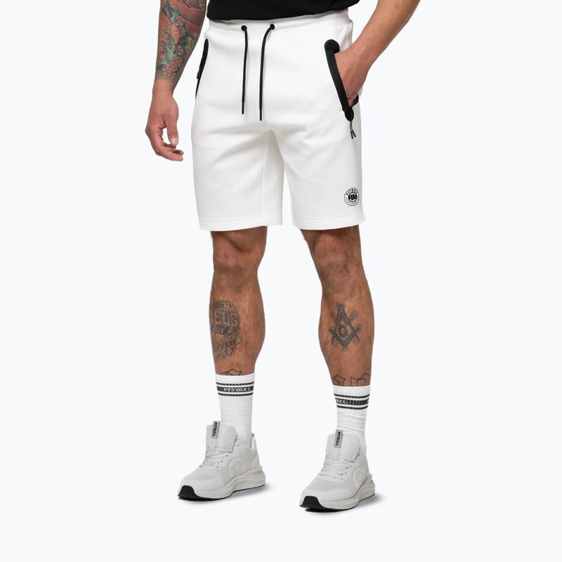 Pánské šortky Pitbull Dogwood Sport off white 4
