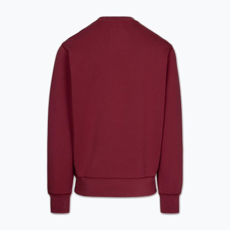 Pánská mikina Pitbull Sampson Crewneck Sweatshirt burgundy 6