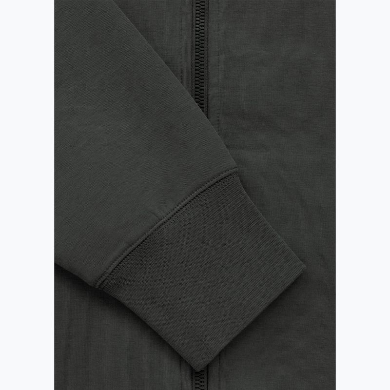 Pánská mikina Pitbull Sampson Zip grey/green 8