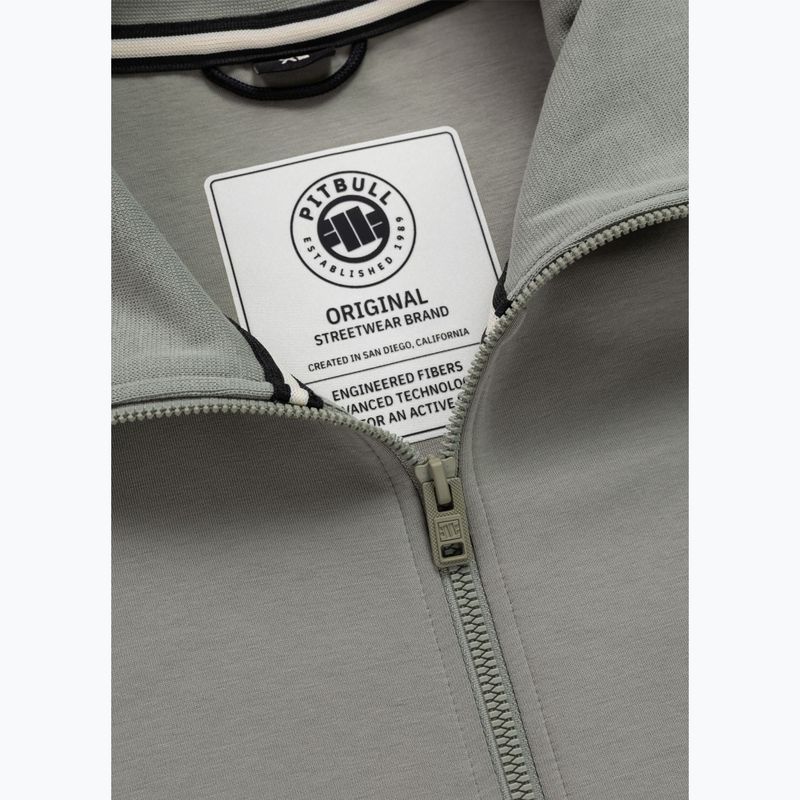 Pánská mikina Pitbull Sampson Zip grey/harbour 8