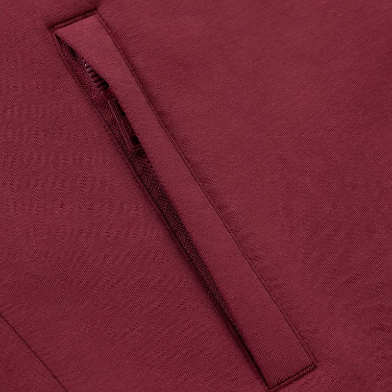 Pánská mikina Pitbull Sampson Zip burgundy 6