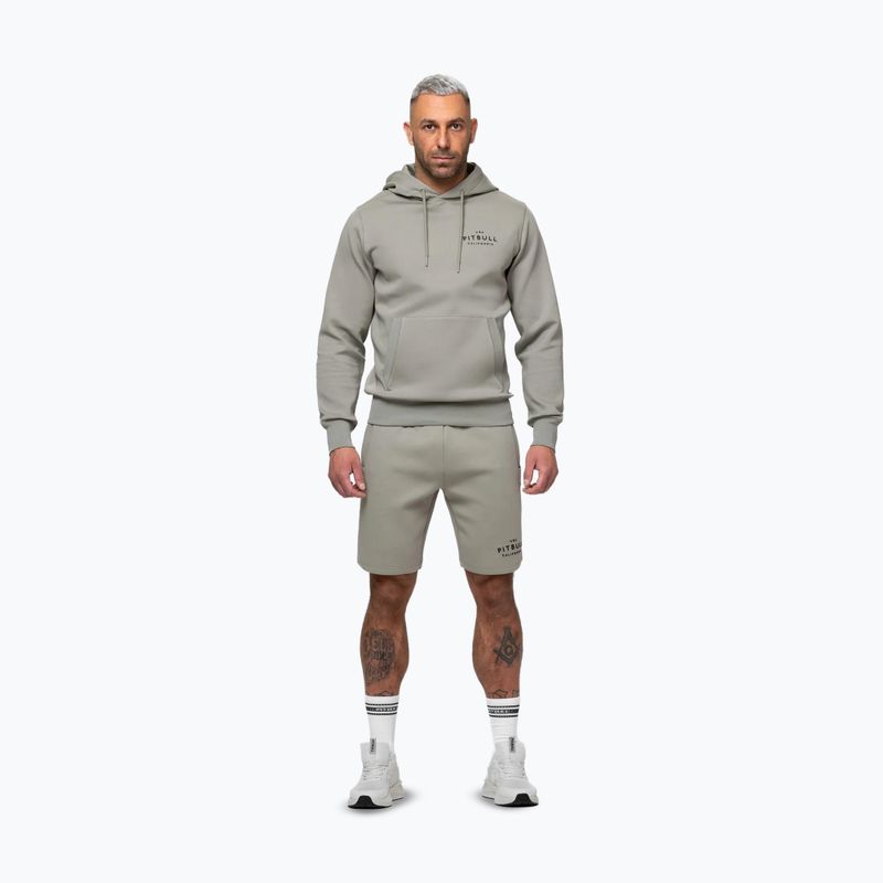 Pánská mikina Pitbull Sampson Hooded Sweatshirt grey/harbour 2