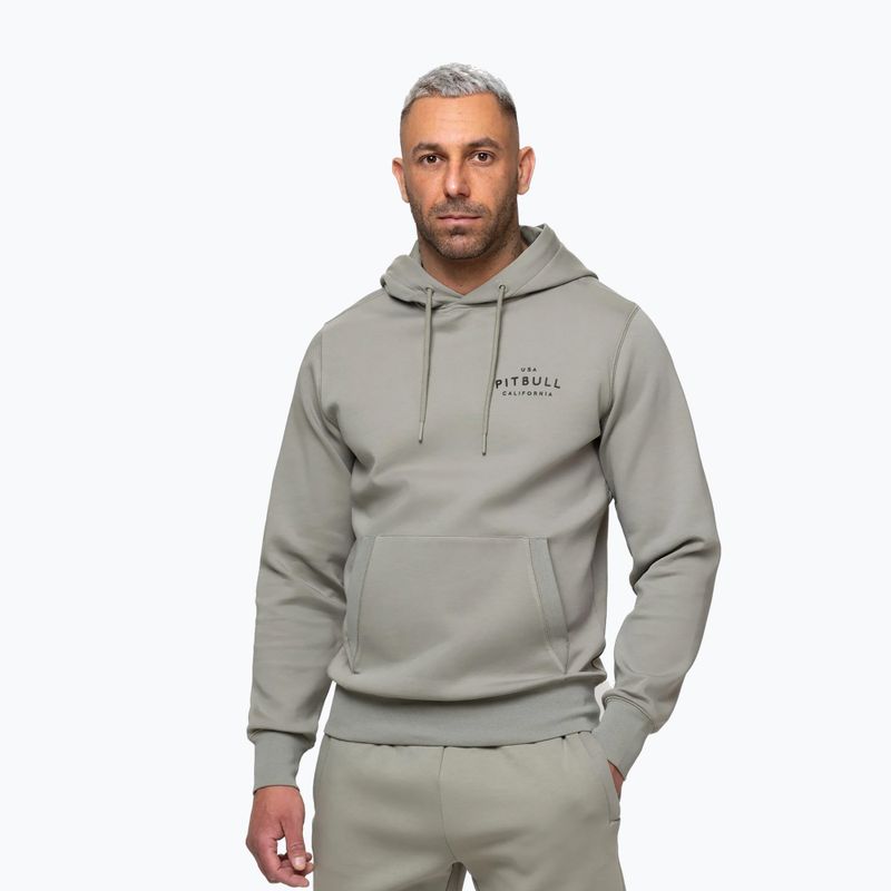 Pánská mikina Pitbull Sampson Hooded Sweatshirt grey/harbour 5