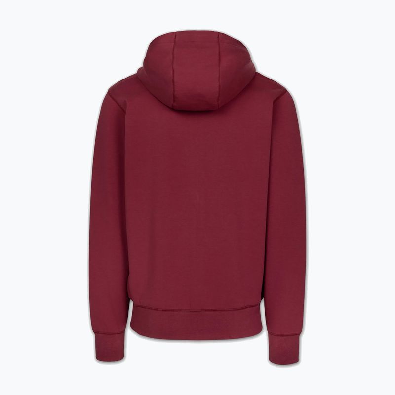 Pánská mikina Pitbull Sampson Hooded Sweatshirt burgundy 8