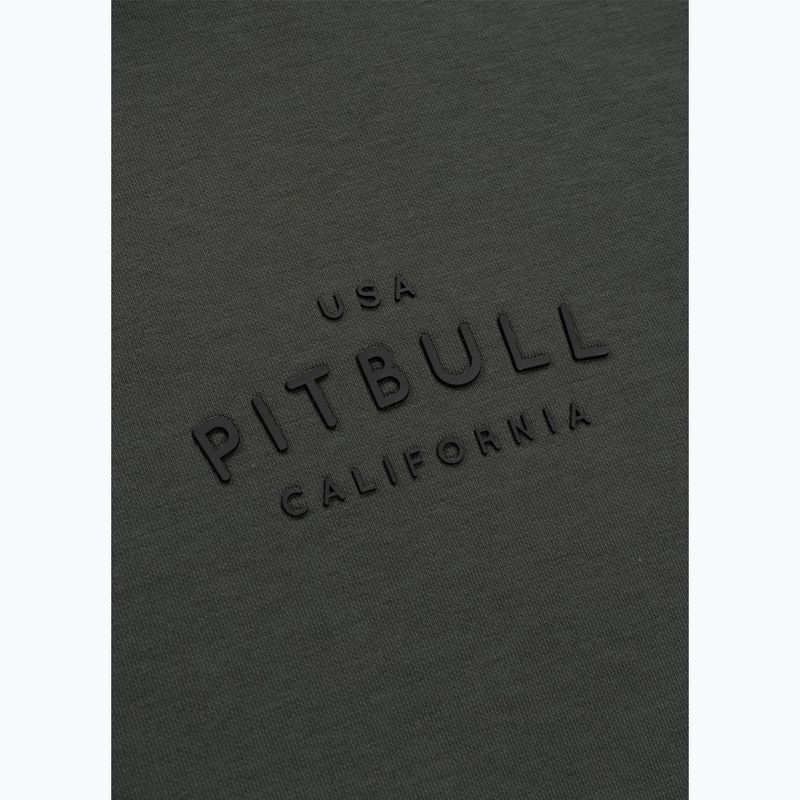 Pánská mikina Pitbull Sampson Hooded Zip Sweatshirt grey/green 12