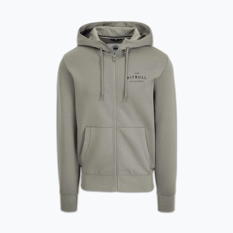 Pánská mikina Pitbull Sampson Hooded Zip Sweatshirt grey/harbour 5