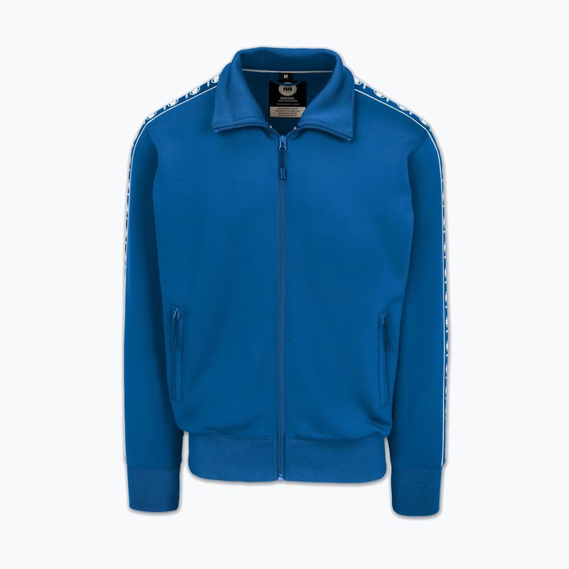 Pánská mikina Pitbull Track Jacket Powers azure blue 3