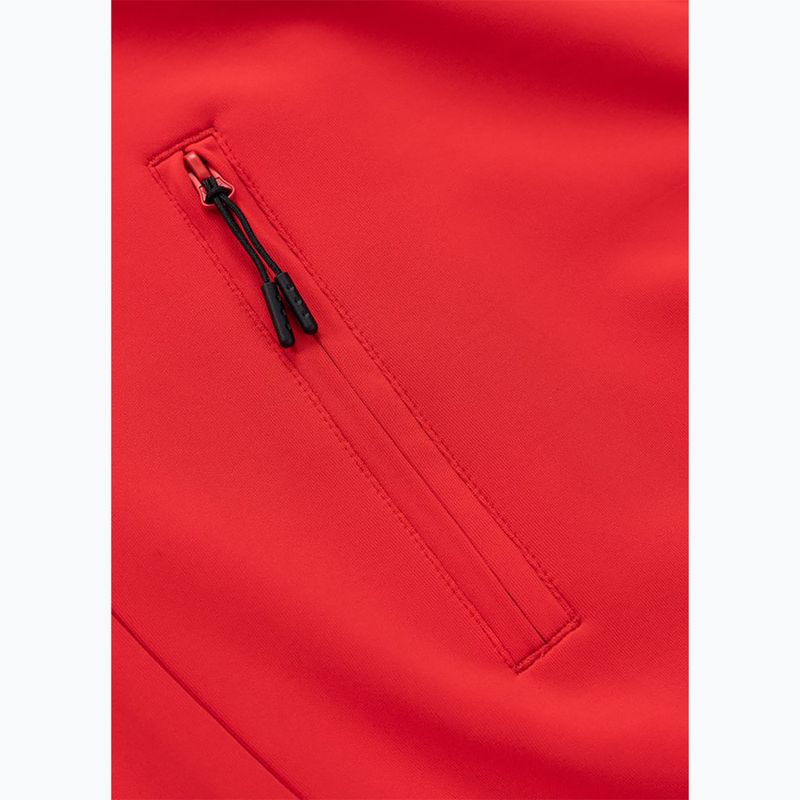 Pánská mikina Pitbull Track Jacket Powers fluo/red 8