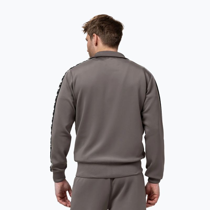 Pánská mikina Pitbull Track Jacket Powers taupe 3