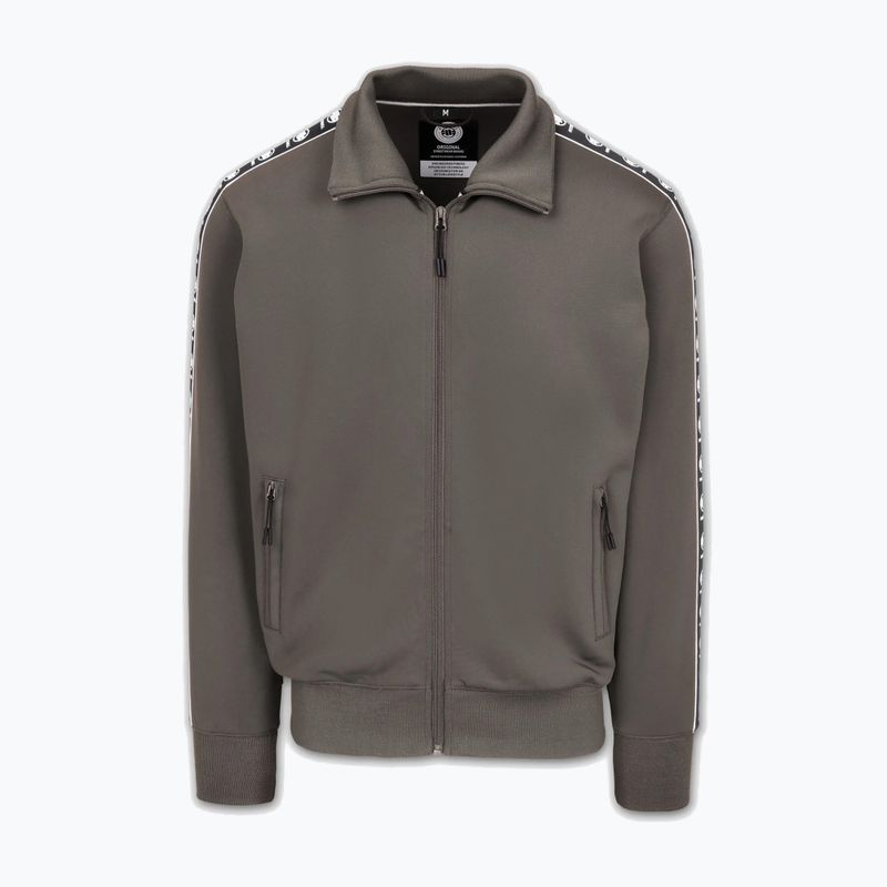 Pánská mikina Pitbull Track Jacket Powers taupe 5