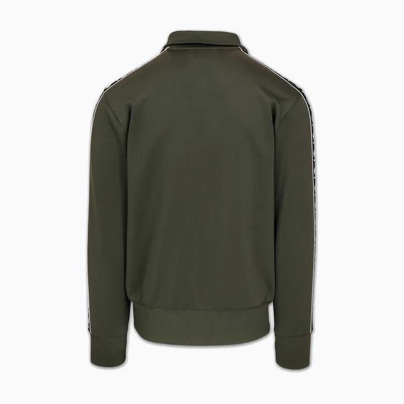 Pánská mikina Pitbull Track Jacket Powers old green 4