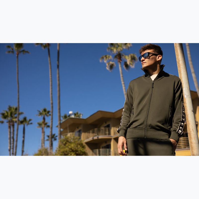 Pánská mikina Pitbull Track Jacket Powers old green 9