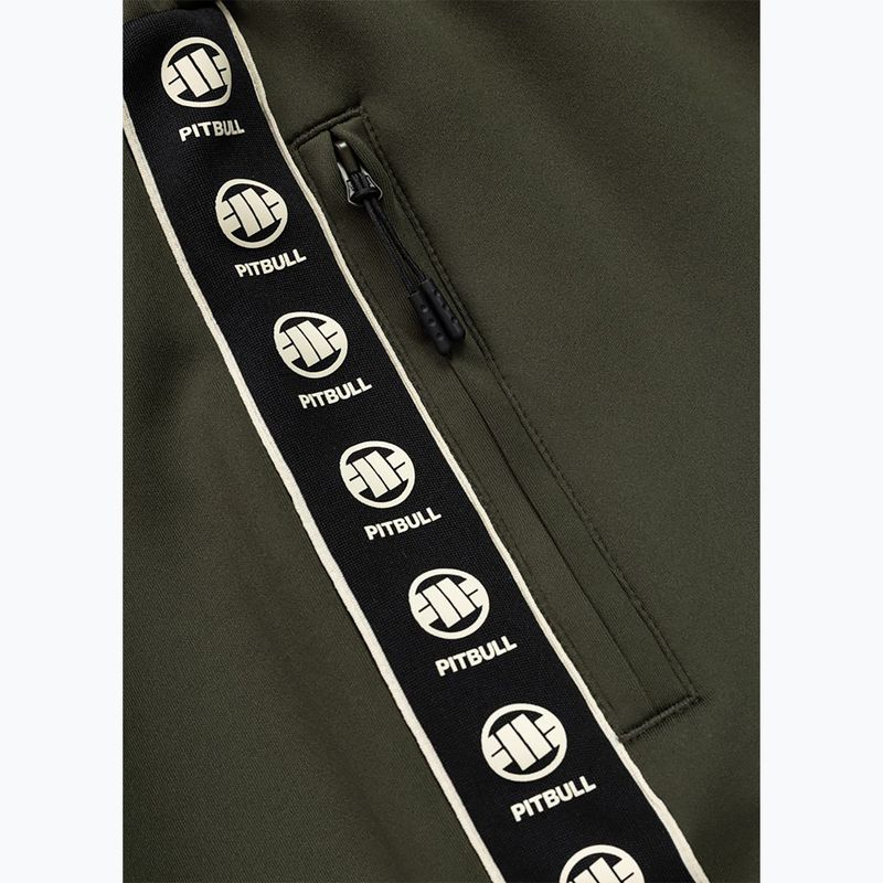 Pánské šortky Pitbull Track Powers old green 6