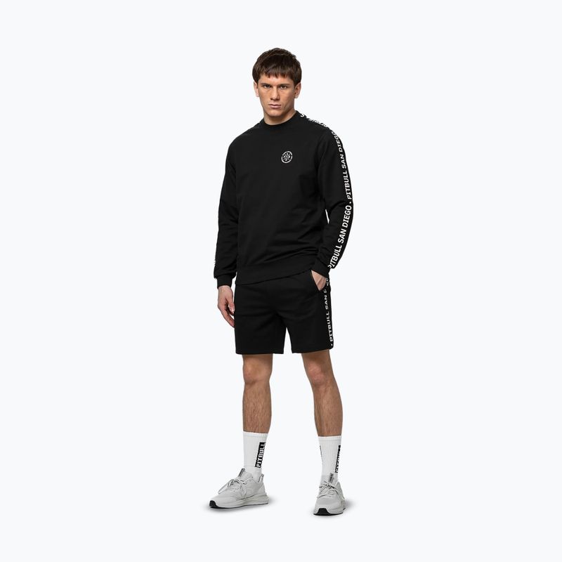 Pánská mikina Pitbull Tape Parker Crewneck black 2