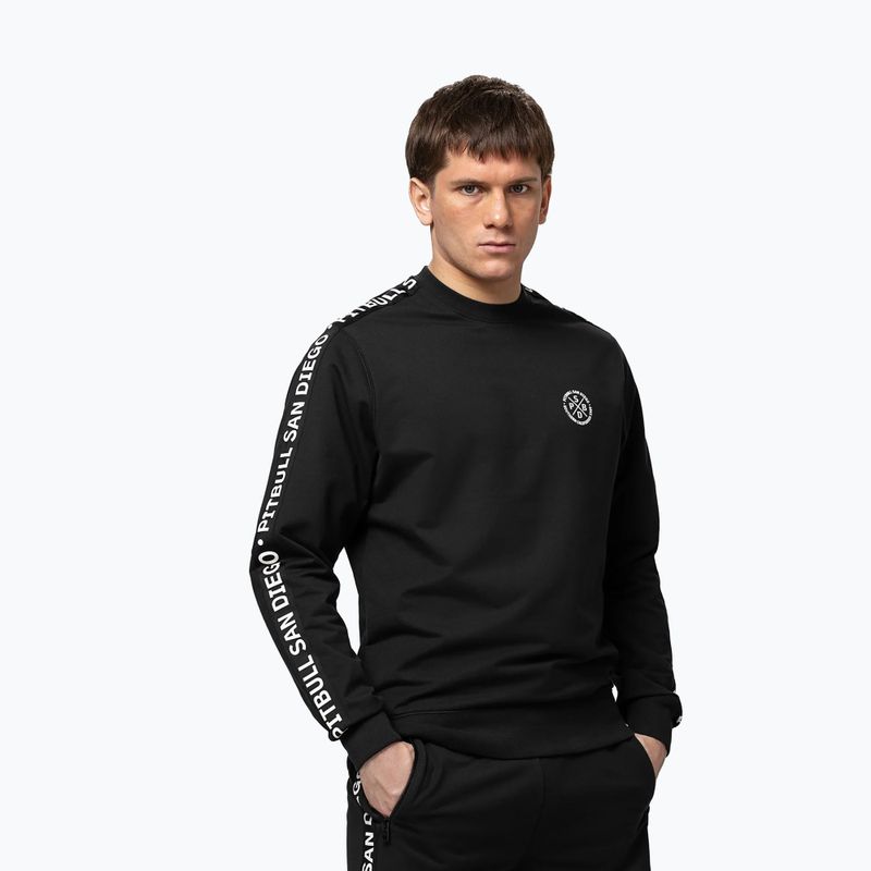 Pánská mikina Pitbull Tape Parker Crewneck black 4