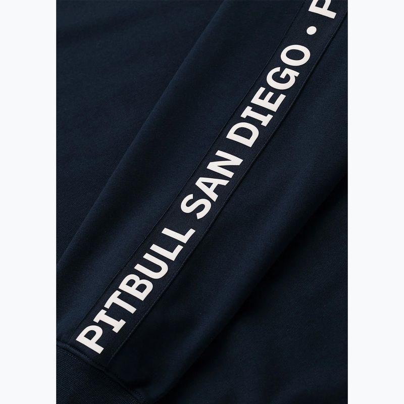 Pánská mikina Pitbull Tape Parker Crewneck dark navy 8